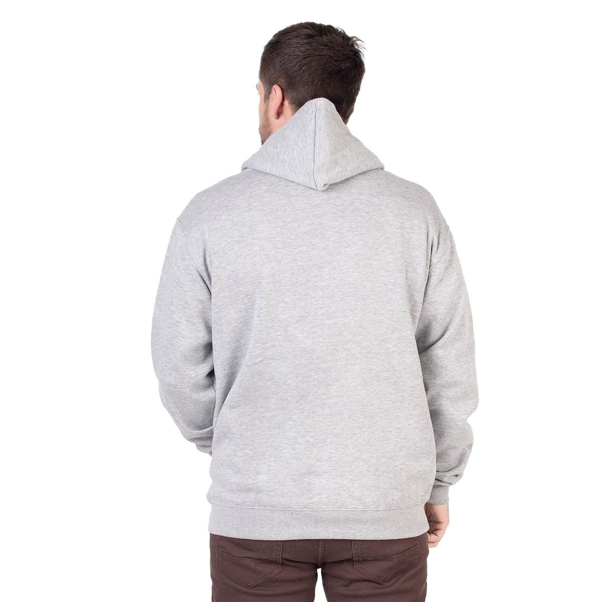 LENGA - Polerón Hombre Lenga con Capucha y Cierre Metal Lingue Sustentable