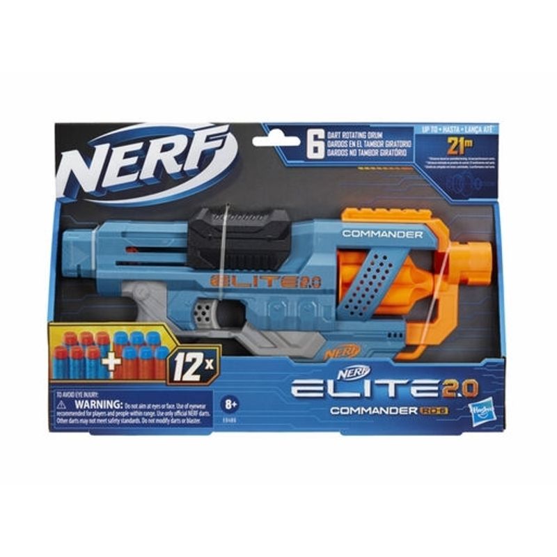 HASBRO - HASBRO E9486 NERF ELITE 20 COMMANDER RD 6