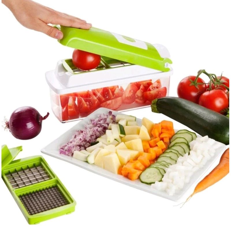 GENERICO - Picador Multiuso Cortador Rallador De Verduras Frutas