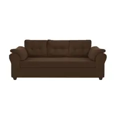 MUEBLES MPR - Sofá Seccional Mercury Felpa Café