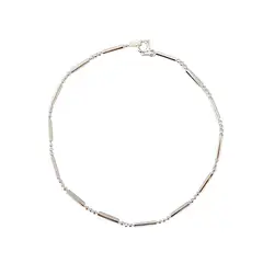 ANDREA COGGIOLA JOYAS - Tobillera Carolina Plata Fina 925