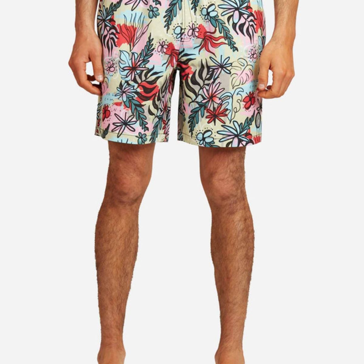 VOLCOM - Traje De Baño Walled out Trunks Multicolor Hombre .