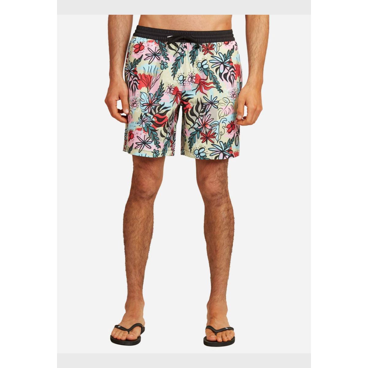 VOLCOM - Traje De Baño Walled out Trunks Multicolor Hombre .