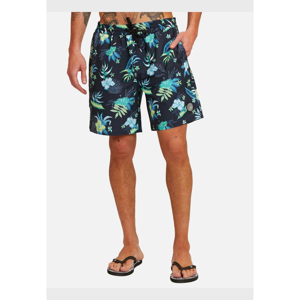 VOLCOM - Traje De Baño Flush Out Elastic Boardshort Multicolor Hombre .