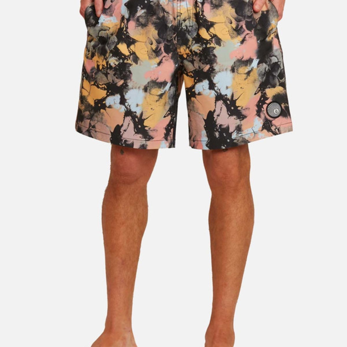 VOLCOM - Traje De Baño Chlorine killer Trunks Multicolor Hombre .