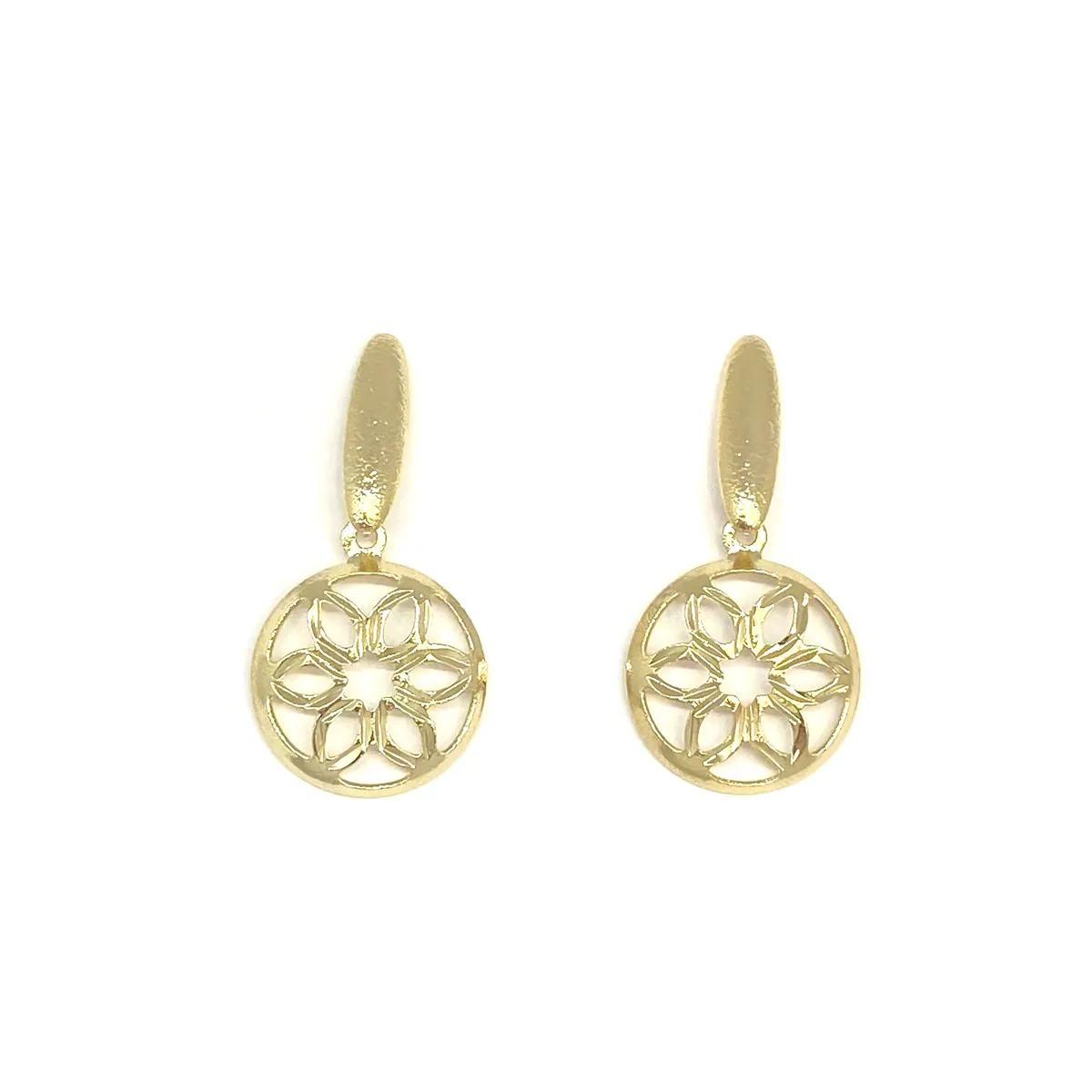 COGGIOLA - Aros Juli Enchapado Oro 18K