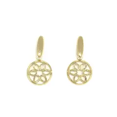 ANDREA COGGIOLA JOYAS - Aros Juli Enchapado Oro 18K