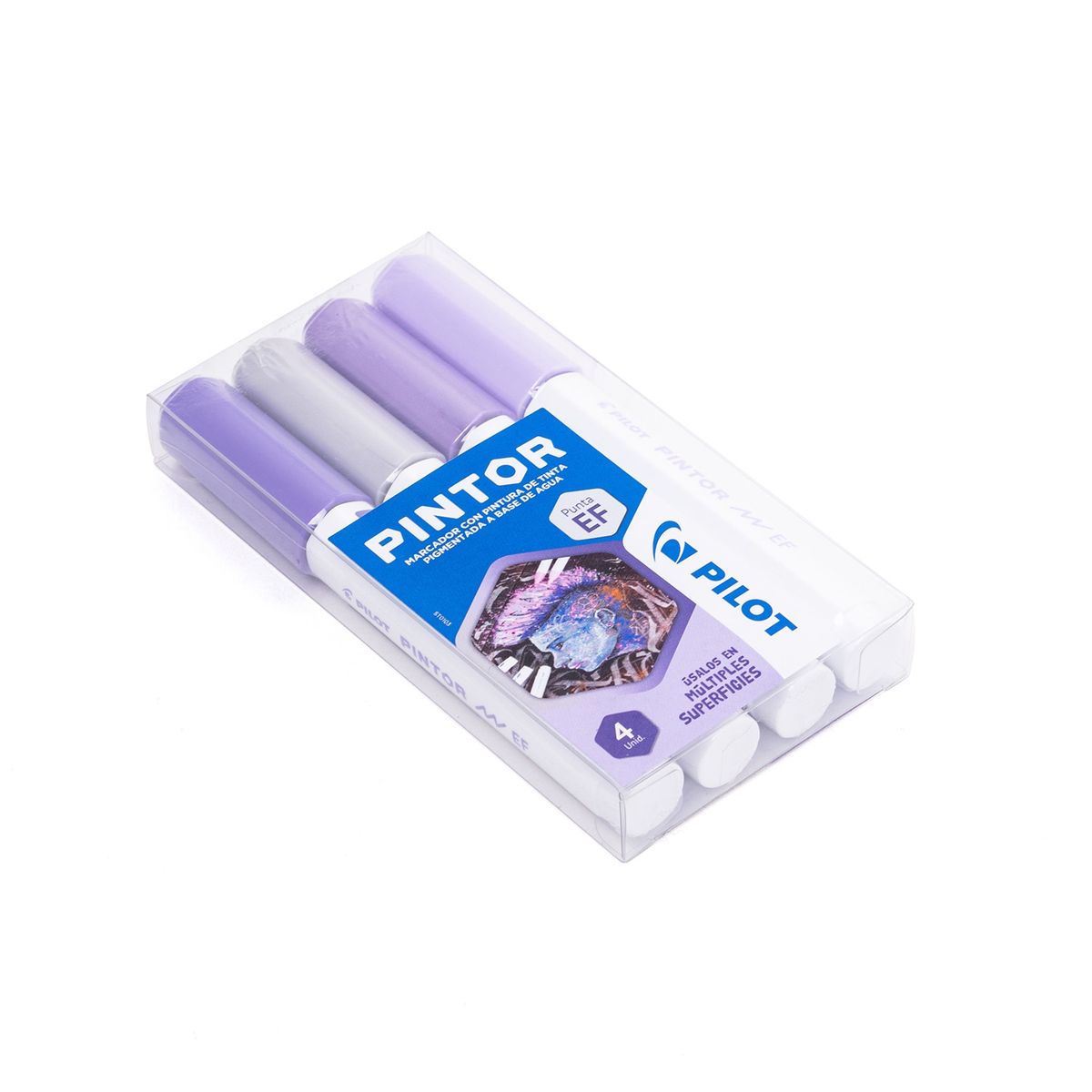PILOT - PINTOR SET COLORES METALIZADOS PUNTA EXTRA FINA