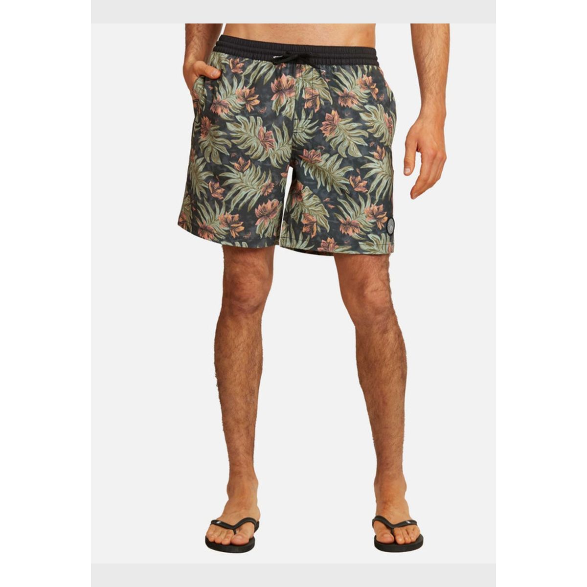 VOLCOM - Traje De Baño Marble floral Trunks Multicolor Hombre volcom.