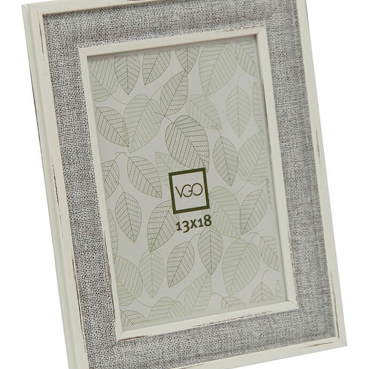 VGO - Marco simil madera  Gris 15x20 cm