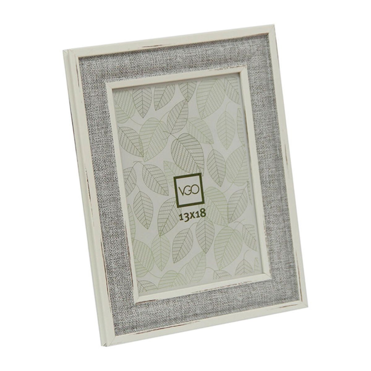 VGO - Marco simil madera  Gris 15x20 cm