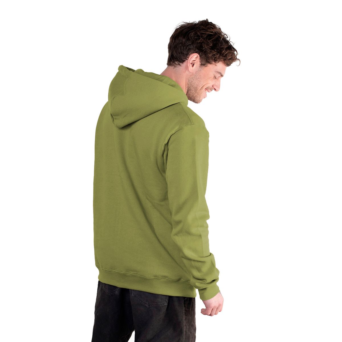 LENGA - Polerón Hombre Lenga con Capucha y Cierre Metal Lingue Sustentable