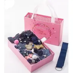 GENERICO - 18 Accesorios Para Pelo Niña Y Bebé Pasador Moño Color Azul