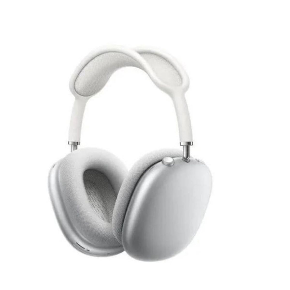 GENERICO - Audífonos Bluetooth De Diadema Plateado y Blanco