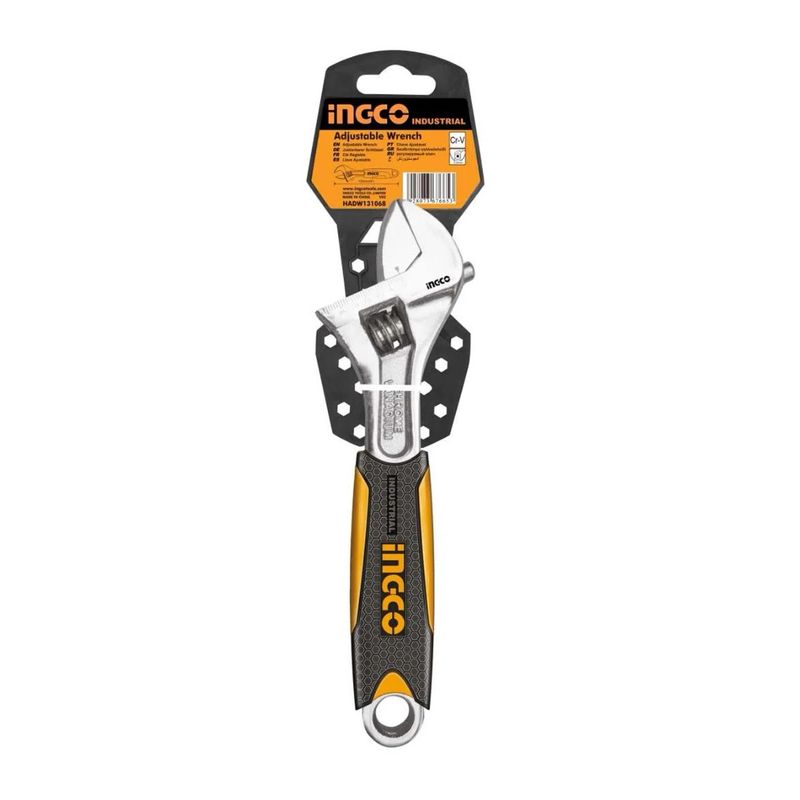 INGCO - Llave Inglesa Ajustable 150 Mm Ingco Industrial (6 Pulgadas)