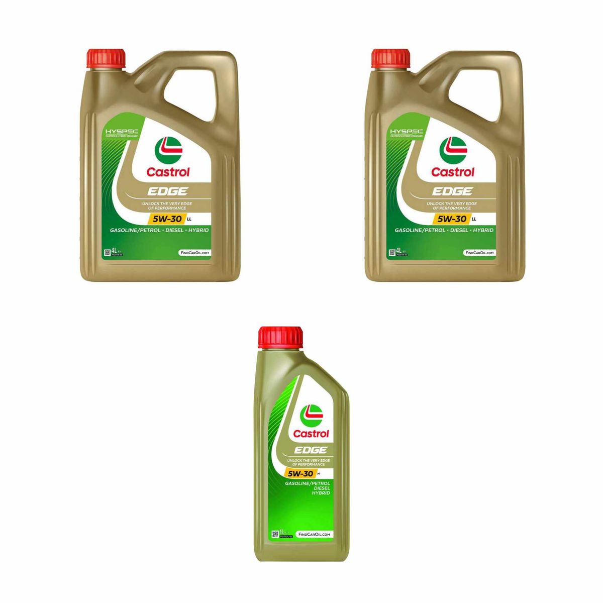 CASTROL - 'Aceite Motor Castrol Edge 5w30 Full Sint 9L Dpf Diesel-Benc'