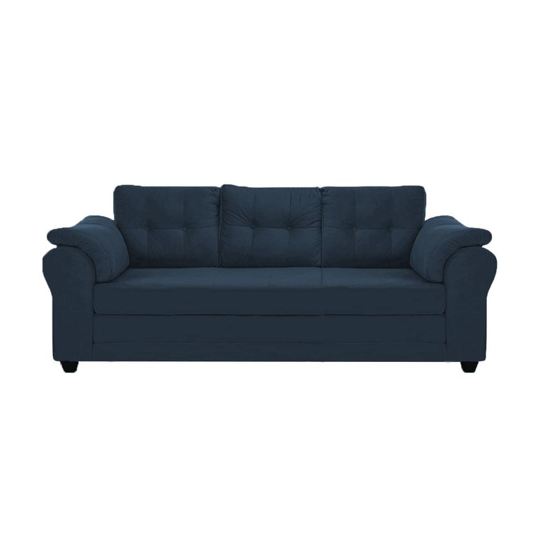MUEBLES MPR - Sofá Mercury Felpa Petróleo