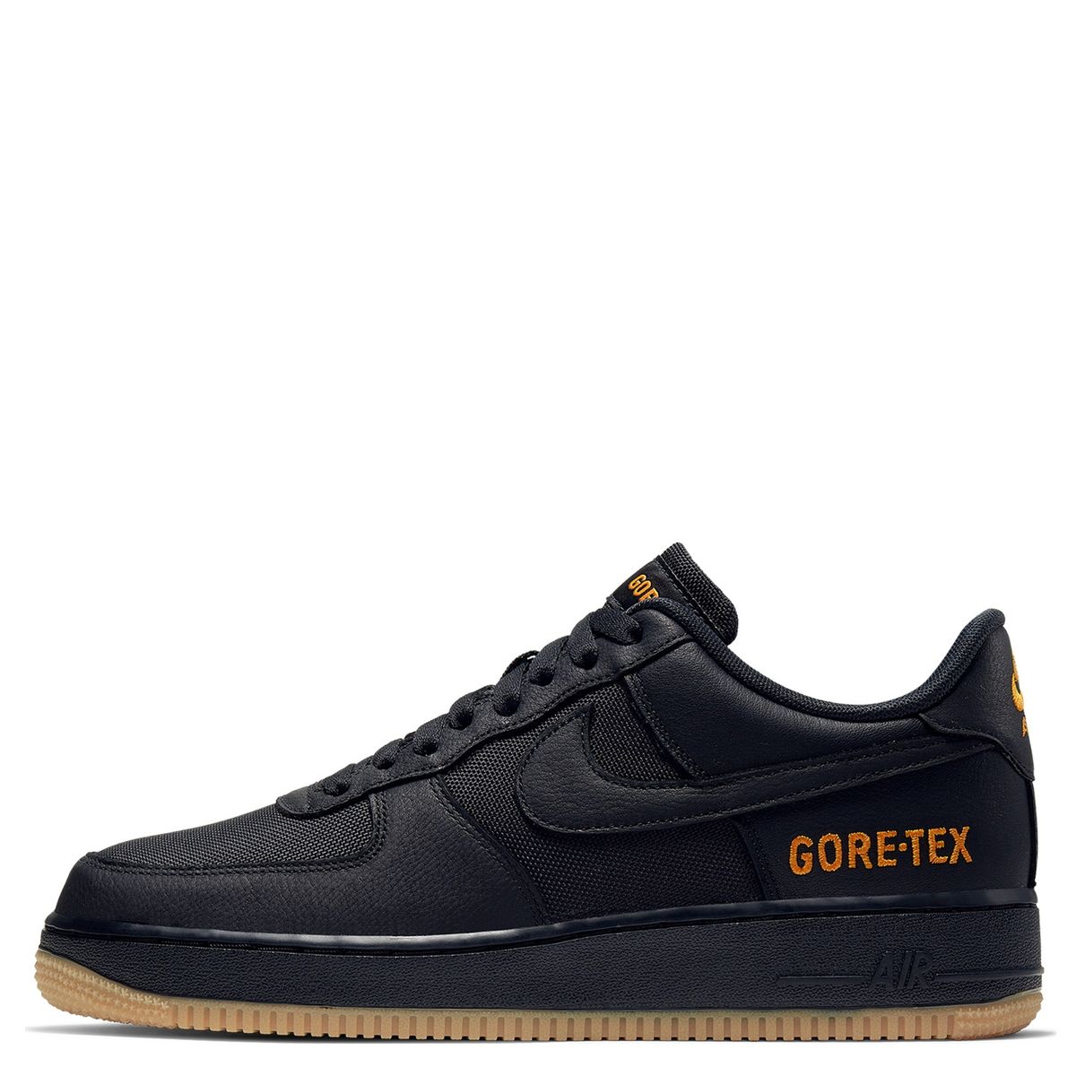 NIKE - Air Force 1 Zapatilla Urbana Hombre Cuero Negro Nike