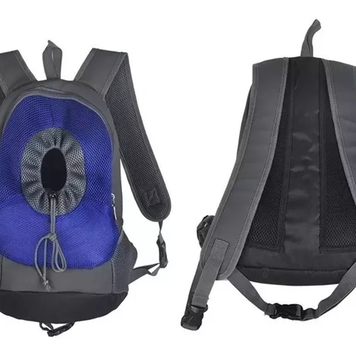 DEFENSOR FOREVER - Mochila Transportadora Para Mascotas Perros Gatos Azul