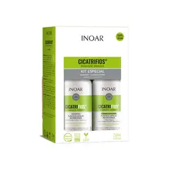 INOAR - Pack Cicatrifios Shampoo 250 ml + Acondicionador 250 ml.