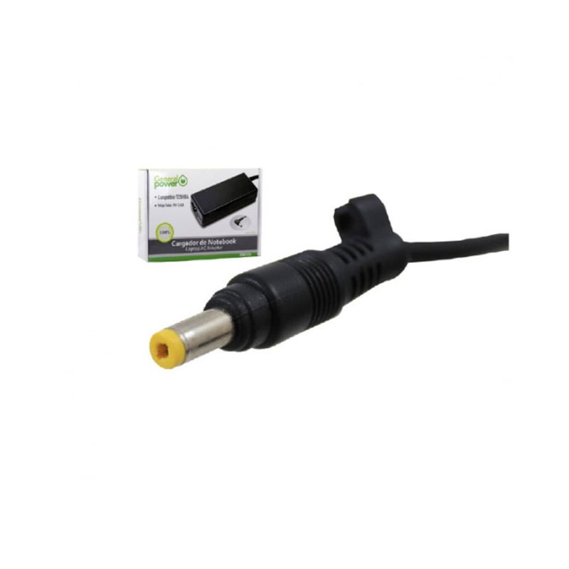GENERAL POWER - Cargador Notebook Alternativo Hp 18.5v 3.5a/ 4,8*1,7MM GENERAL POWER