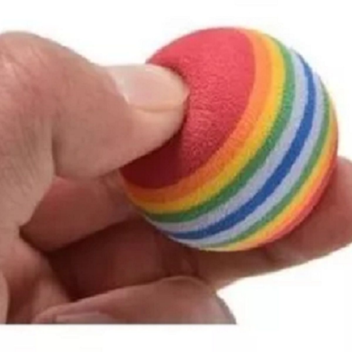 DEFENSOR FOREVER - Set De 4 Pelotas De Esponjas Coloridas Para Gatos, Mascotas