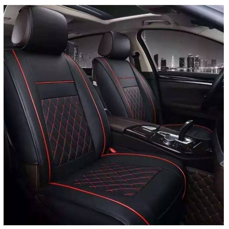 GENERICO - Funda Cubre Asiento Eco-cuero Auto Luxury Valor Por Pieza