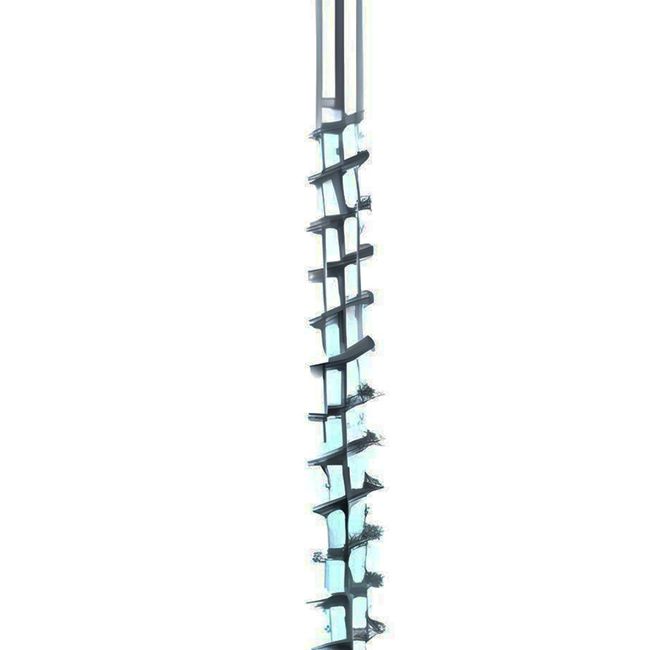 KAMASA - Tornillo Zincado Volcanita Madera 10x 4 Pulgada 1kg 120un.