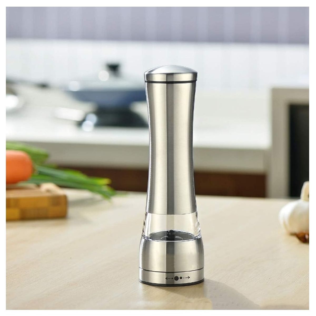 GENERICO - Molinillo Molino Salpimentero Manual Acero Premium Ergonómico