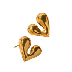 GENERICO - Aros Teresa Baño de Oro 18k