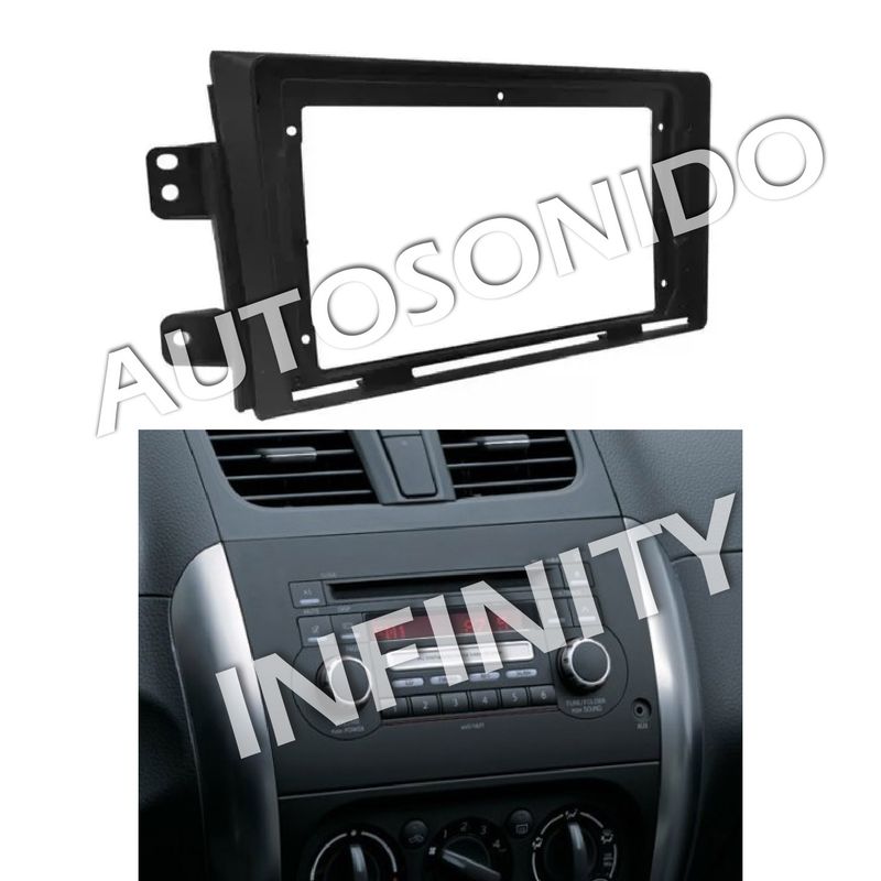 SUZUKI - bisel Adaptador De Radio de 9 pulgadas Suzuki Sx4+
