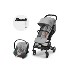 CYBEX - Coche Travel System Beezy BLK Grey + Aton S2 + Base