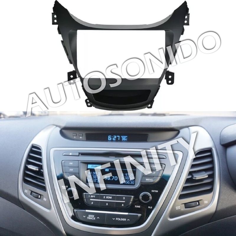 HYUNDAI - Adaptador Bisel Radio Hyundai Elantra 2010 2014 9 Pulgadas