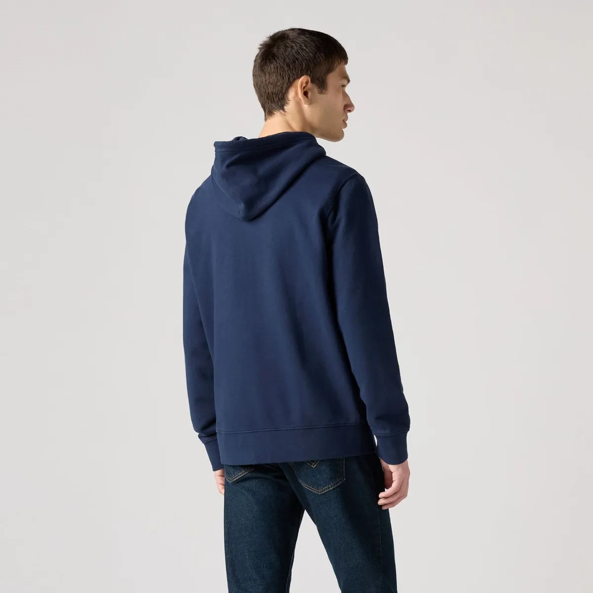LEVIS - Polerón Hombre Zip Up Azul Marino Levis
