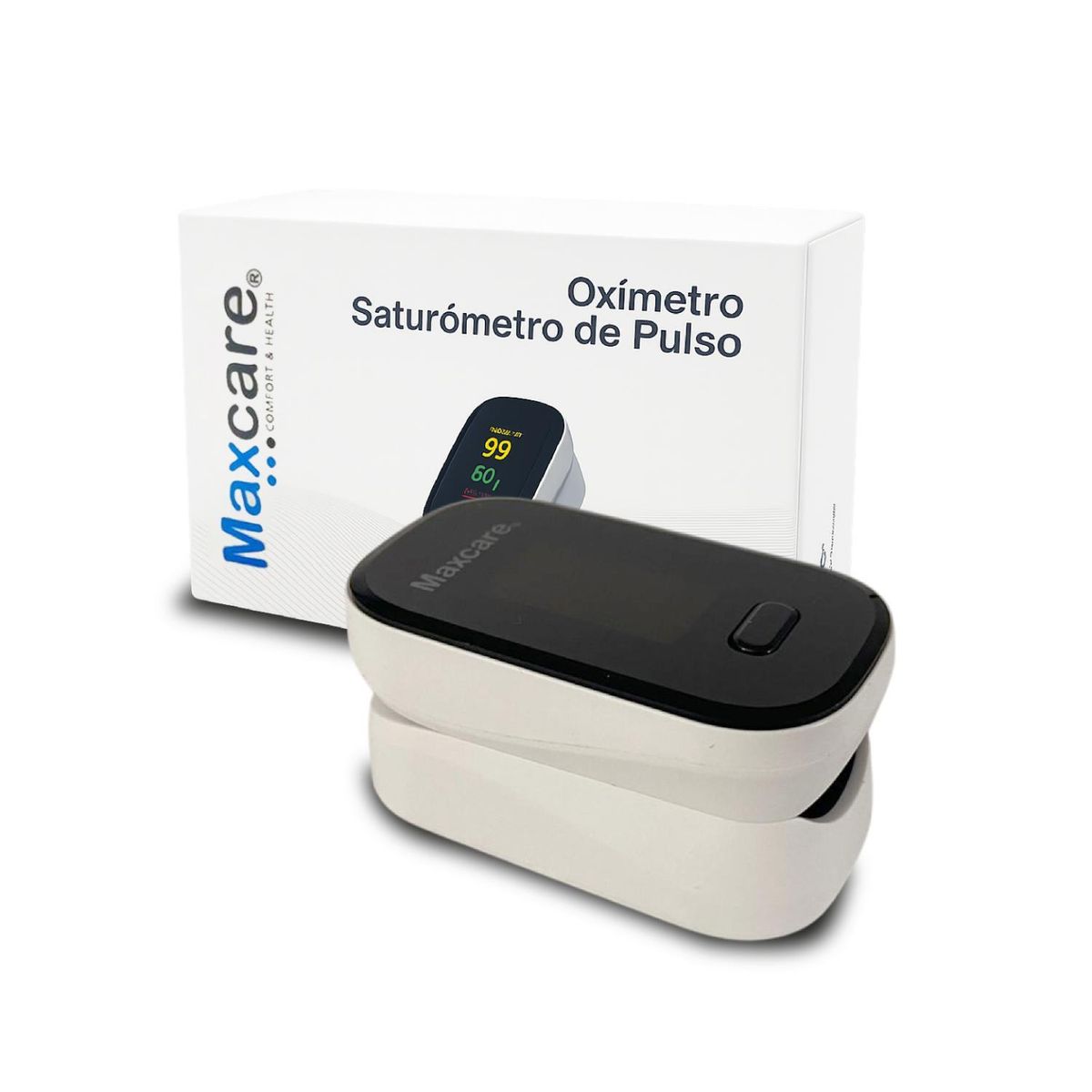 MAXCARE - Oximetro Saturometro De Pulso Maxcare MAXCARE