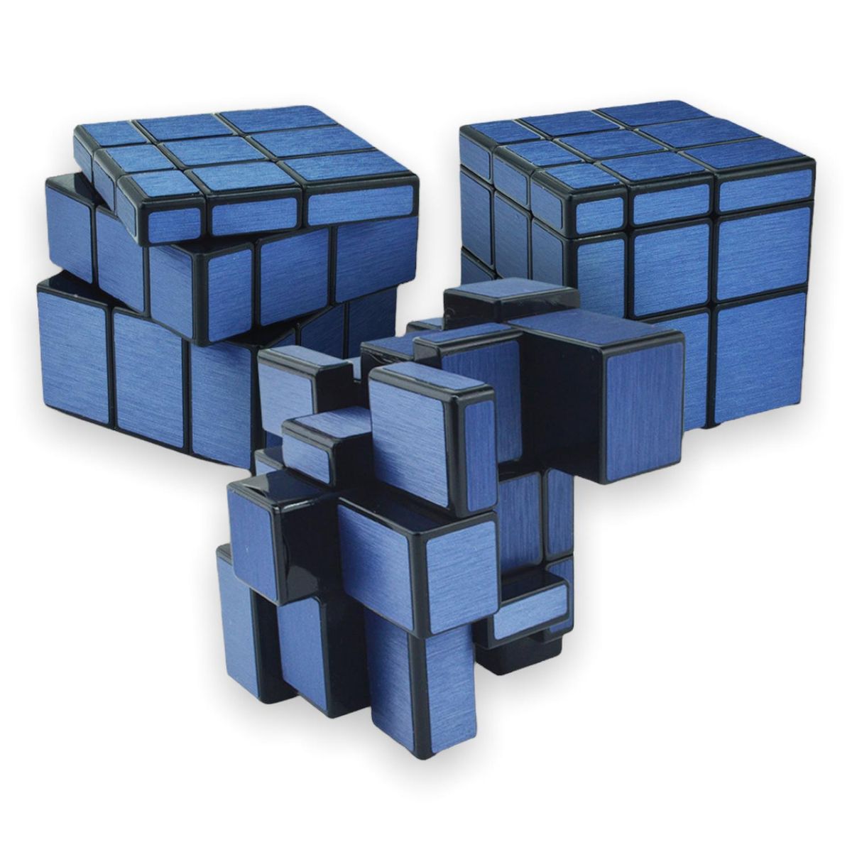 QIYI - CUBO RUBIK ORIGINAL QIYI 3X3 MIRROR AZUL