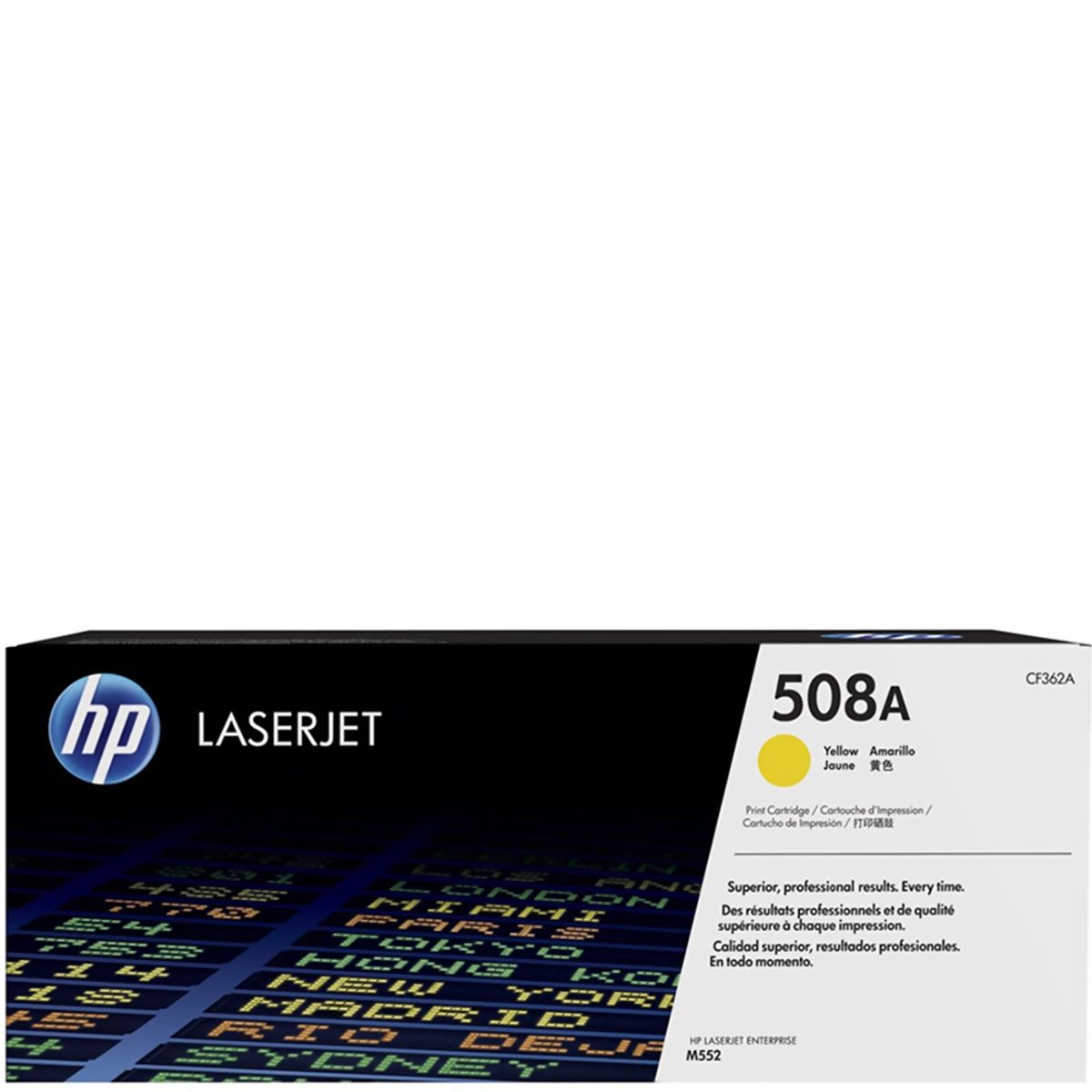 HP - Cartucho de Tóner HP 508A 5000 páginas Amarillo LaserJet HP