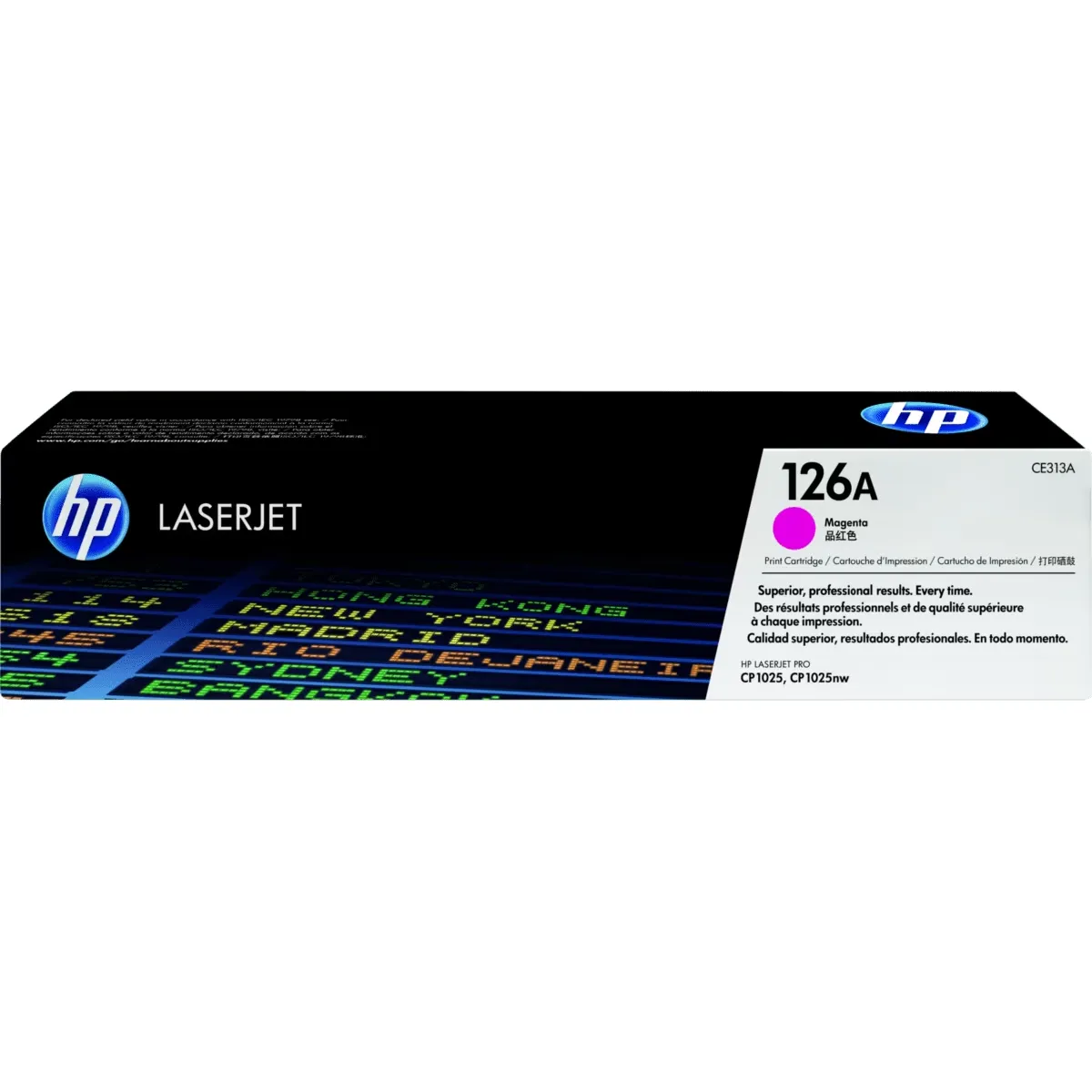 HP - Cartucho de Tóner HP 126A 1000 páginas Magenta LaserJet HP
