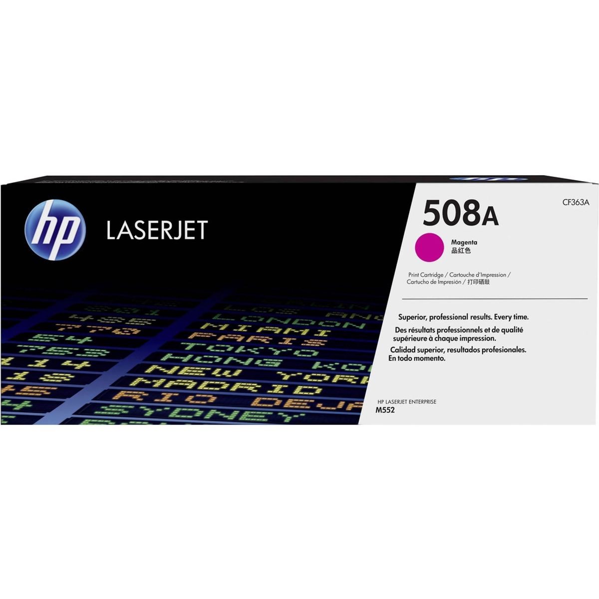 HP - Cartucho Tóner HP 508A 5000 pag Magenta LaserJet Original HP