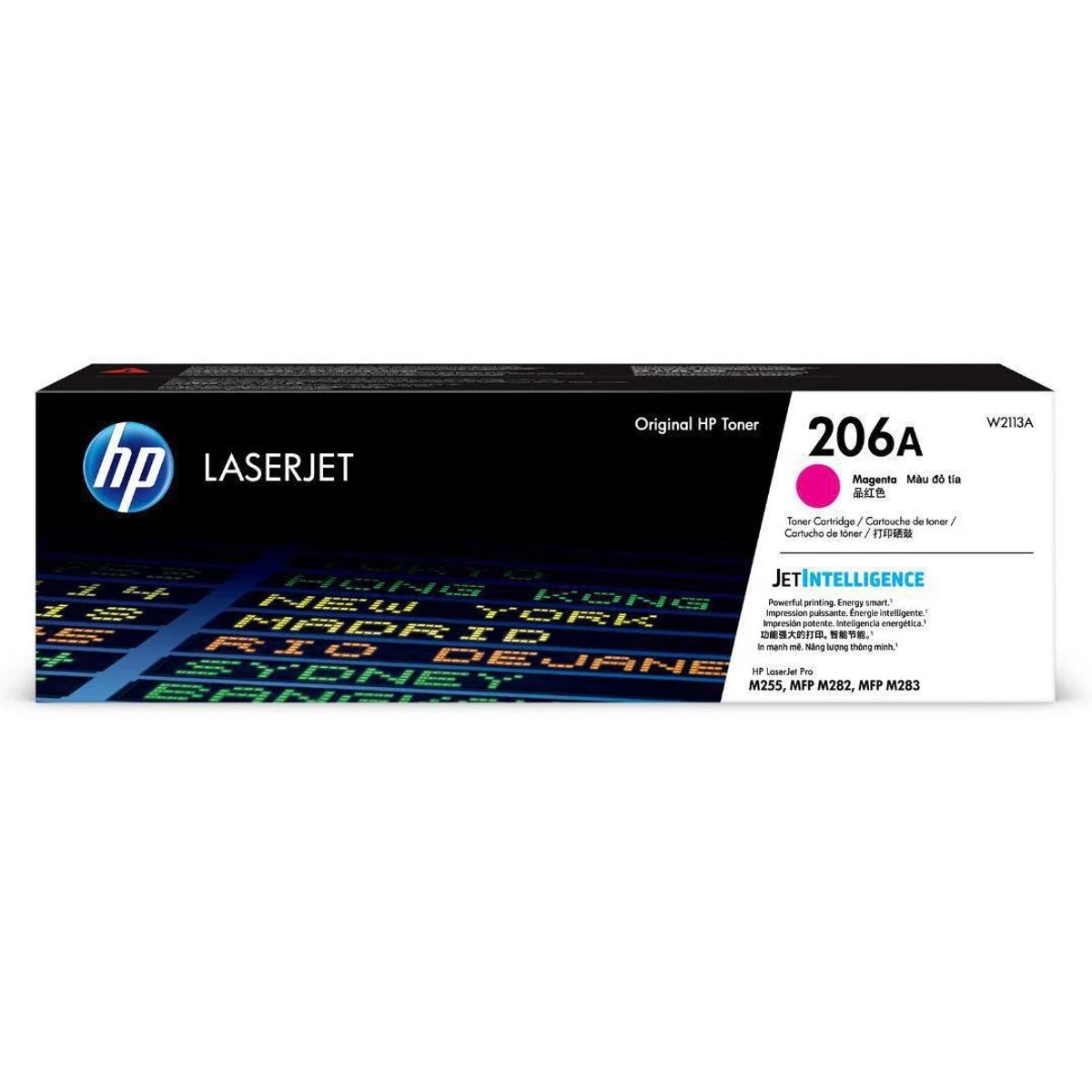 HP - Cartucho de Tóner HP 206A 1250 Magenta LaserJet Original HP