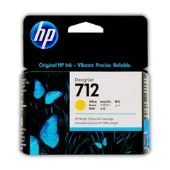 HP - Cartucho de Tinta 712 Amarillo 29 ml DesignJet Original