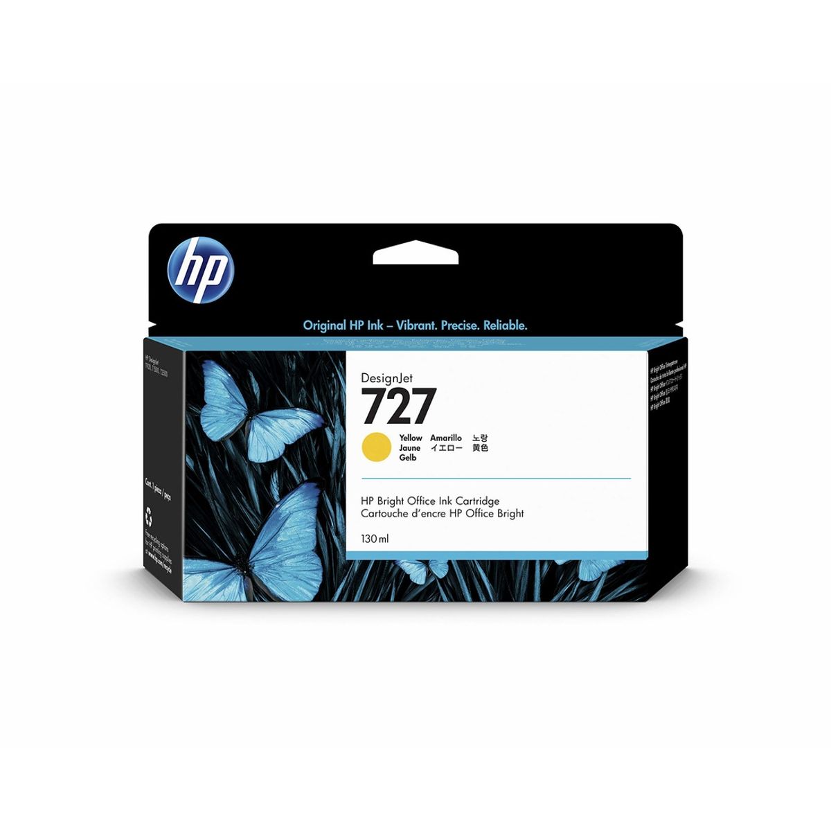 HP - Cartucho de Tinta DesignJet HP 727 Amarillo 130 ml Original HP
