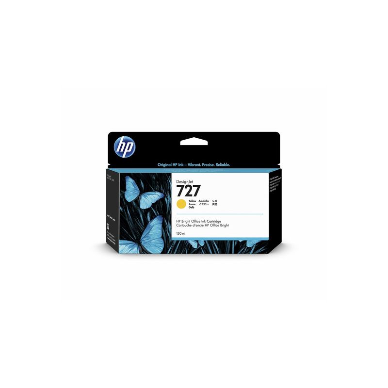 HP - Cartucho de Tinta DesignJet HP 727 Amarillo 130 ml Original HP