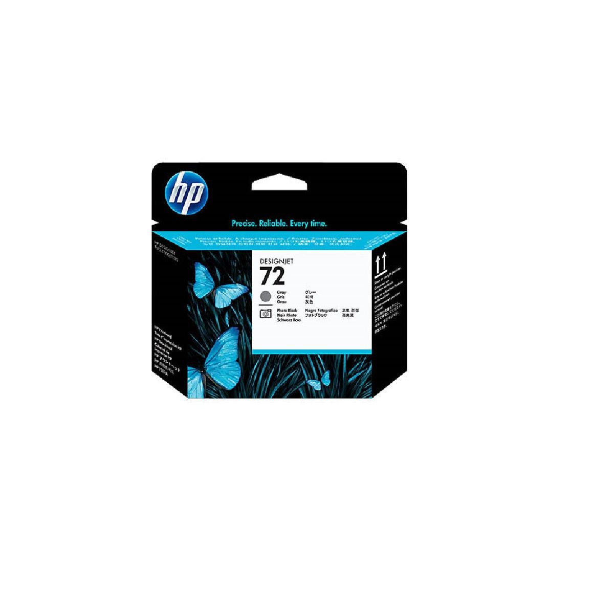 HP - Cartucho de Tinta HP 72 130 ml Gris DesignJet Original HP