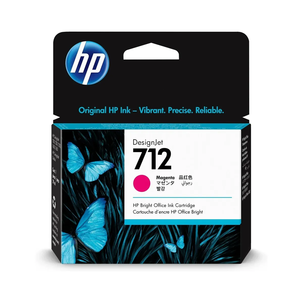 HP - Cartucho de Tinta HP 712 DesignJet Magenta de 29 ml Original HP