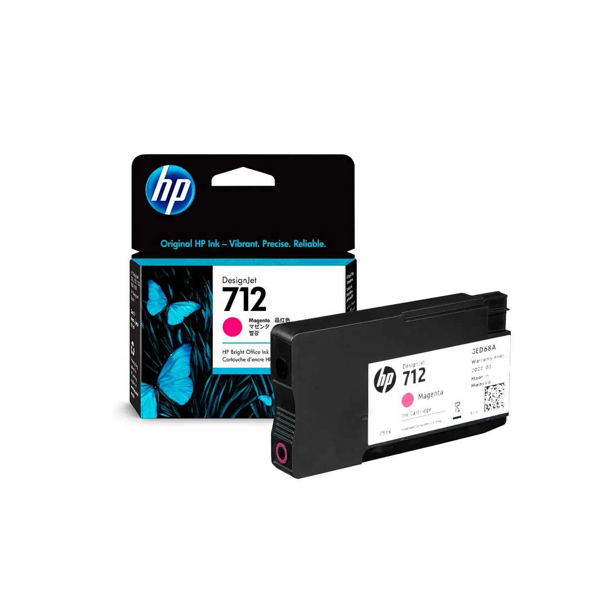 HP - Cartucho de Tinta HP 712 DesignJet Magenta de 29 ml Original HP