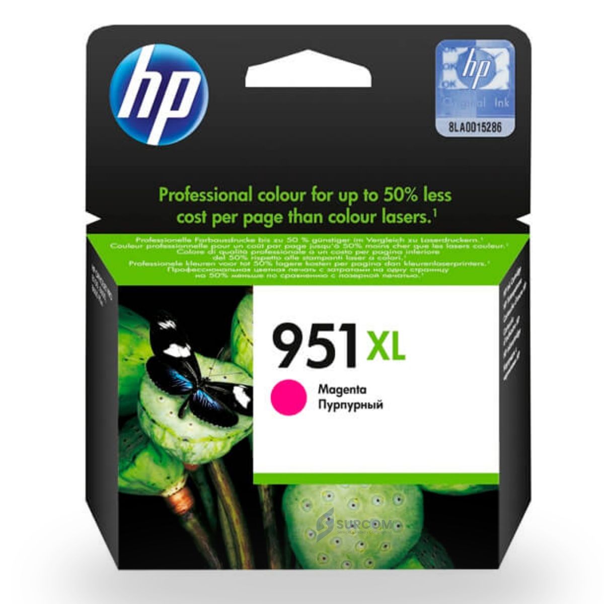 HP - Cartucho de Tinta HP 951XL 1500 páginas Magenta Original HP