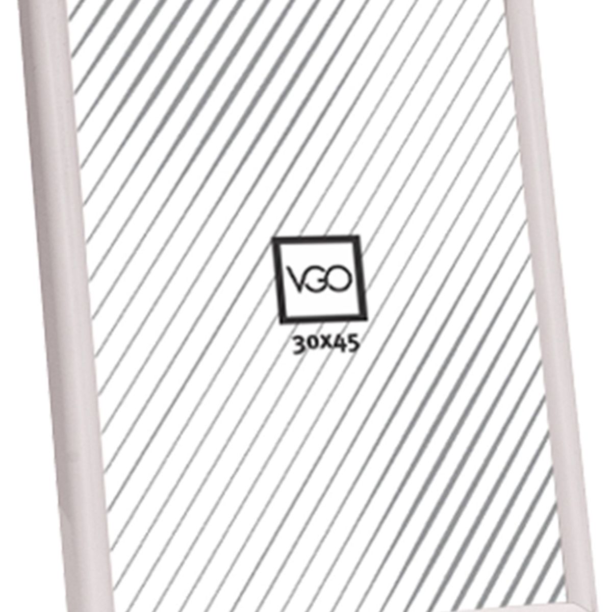 VGO - Marco 40X50 Plastico Color blanco
