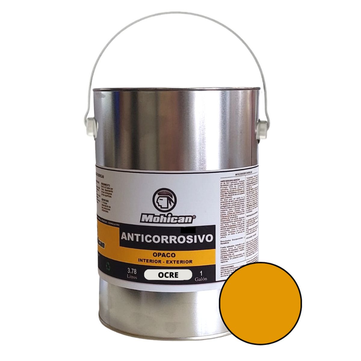 MOHICAN - ANTICORROSIVO 1 GALON OCRE