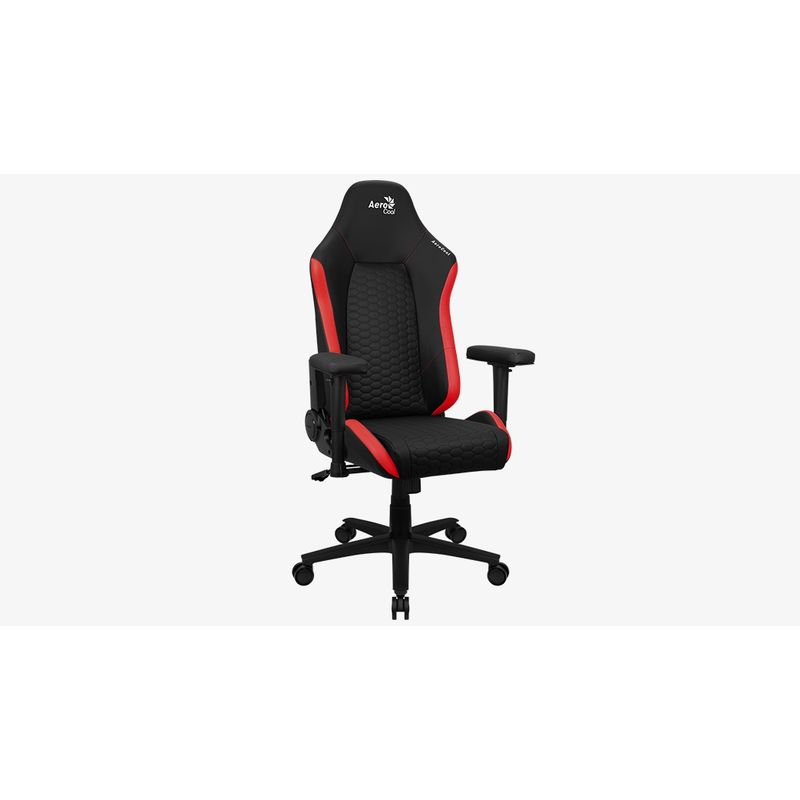 AEROCOOL - Silla Profesional Aerocool Crown Soporta Hasta 150kg Black Red